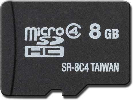 Memoria per telefono e tablet Micro SD 8 GB (TransFlash)